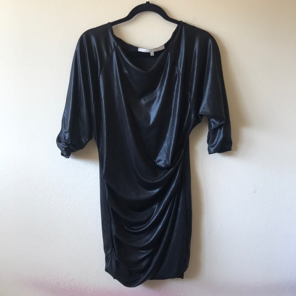 Rachel Roy 3/4 sleeve black dress size M